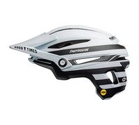 Bell Unisex Adult Sixer MIPS Casque VTT - Fasthouse Stripes Matte Blanc/Noir, S 52-56cm