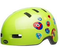 Bell Unisexe Enfant Lil Ripper Casque à vélo pour Enfants - Monstres Gloss Green Unisize 47-54cm
