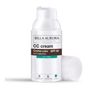 BELLA AURORA CC CREAM anti-stain oil free SPF50 30 ml
