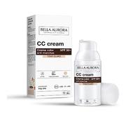 Bella Aurora CC Spf50+ Crème de couleur anti-taches ton moyen 30ml
