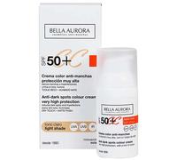 Bella Aurora Crème teintée Anti-taches SPF 50+ Teinte claire 30 ml