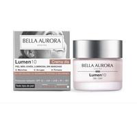 Bella Aurora Lumen10 Crème anti-taches anti-âge avec SPF 20, UVA/UVB/IR/HEV, niacinamide, peptides et acide hyaluronique, hydratante, lumineuse, élasticité et fermeté, 50 ml