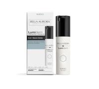 Bella Aurora Lumiderm 2 en 1 Sérum Crème Anti-taches et Hydratation - Avec la technologie B-Core 221 éclaircit, unifie et protège avec SPF 20, 30 ml
