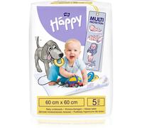 BELLA Baby Happy Baby Underpads matelas à langer jetables 60x60cm 5 pcs