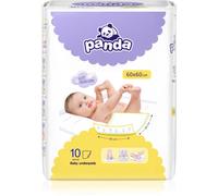 Bella Baby Happy Panda Baby Underpads matelas à langer jetables 60x60cm 10 pcs
