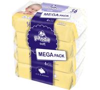 Bella Baby Happy Panda Soft lingettes nettoyantes pour enfant 4x56 pcs