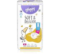 BELLA Baby Happy Soft&Delicate couches jetables avec canaux Maxi Plus 9-15 kg 56 pcs