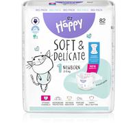 BELLA Baby Happy Soft&Delicate couches jetables avec canaux Newborn 2-5 kg 82 pcs
