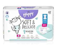 BELLA Baby Happy Soft&Delicate couches jetables Newborn 2-5 kg 42 pcs