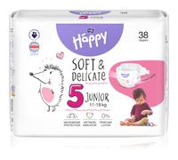 Bella Baby Happy Soft&Delicate Size 5 Junior couches jetables 11-18 kg 38 pcs