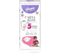 Bella Baby Happy Soft&Delicate Size 5 Junior couches jetables 11-18 kg 52 pcs