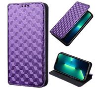 BELLA BEAR Coque de téléphone Wiko Y52, Étui Portefeuille en Cuir à Rabat magnétique, Étui de béquille, Étui de Protection Antichoc pour Wiko Y52-Violet