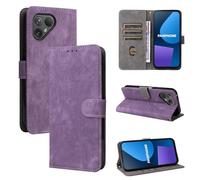 BELLA BEAR Coque Fairphone 5 5G, [Technologie de Blocage RFID] Housse Portefeuille, Etui pour Fairphone 5 5G avec Fonction Stand-Violet