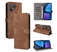 BELLA BEAR Coque Fairphone 5 5G, [Technologie de Blocage RFID] Housse Portefeuille, Etui pour Fairphone 5 5G avec Fonction Stand-Marron