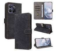 BELLA BEAR Coque Moto Edge 70 Fusion 5G [Technologie de Blocage RFID] Housse Portefeuille, Etui Moto Edge 70 Fusion 5G avec Fonction Stand-Noir