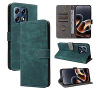 BELLA BEAR Coque Moto Edge 70 Pro [Technologie de Blocage RFID] Housse Portefeuille, Etui Moto Edge 70 Pro avec Fonction Stand-Vert