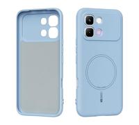 BELLA BEAR Coque pour Infinix Note Edge [TPU Flexible] [Aimant Intégré] [Percise Adsorption] [Protection Complète] Coque Infinix Note Edge (Ciel Bleu)