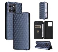 BELLA BEAR Coque pour Moto Edge 70 Fusion 5G, Portefeuille avec Magnétique, Étui de Béquille, Étui de Protection Antichoc pour Moto Edge 70 Fusion 5G-Bleu