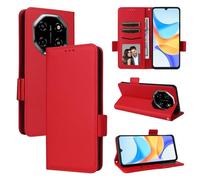 BELLA BEAR Coque pour Shark 6/Oscal Tiger 8, Étui Portefeuille en Cuir à Rabat magnétique, Étui de béquille, Étui de Protection Antichoc pour Shark 6/Oscal Tiger 8-Rouge