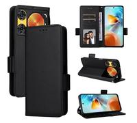 BELLA BEAR Coque pour ZTE Nubia Music 2, Étui Portefeuille en Cuir à Rabat magnétique, Étui de béquille, Étui de Protection Antichoc pour ZTE Nubia Music 2-Noir
