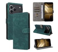 BELLA BEAR Coque Tecno Spark 50 4G [Technologie de Blocage RFID] Housse Portefeuille, Etui Tecno Spark 50 4G avec Fonction Stand-Vert