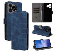 BELLA BEAR Coque Ulefone Note 19, [Technologie de Blocage RFID] Housse Portefeuille, Etui pour Ulefone Note 19 avec Fonction Stand-Bleu