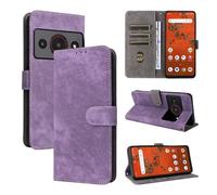 BELLA BEAR Coque ZTE Blade A75 Pro 5G [Technologie de Blocage RFID] Housse Portefeuille, Etui ZTE Blade A75 Pro 5G avec Fonction Stand-Violet