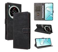 BELLA BEAR Coque ZTE Nubia Focus 2 Ultra 5G [Technologie de Blocage RFID] Housse Portefeuille, Etui ZTE Nubia Focus 2 Ultra 5G avec Fonction Stand-Noir