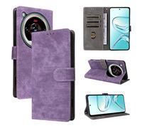 BELLA BEAR Coque ZTE Nubia Focus 2 Ultra 5G [Technologie de Blocage RFID] Housse Portefeuille, Etui ZTE Nubia Focus 2 Ultra 5G avec Fonction Stand-Violet