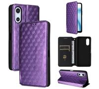 BELLA BEAR Étui de Téléphone Flip FCNT Arrows We3-Violet | Portefeuille avec Magnétique, Fonction Kickstand, Étui de Téléphone Mobile Flip, Protection Contre Les Chocs