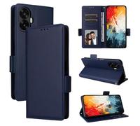 BELLA BEAR Étui de Téléphone Flip TCL K70 NxtPaper 5G-BleuFoncé | Portefeuille avec Magnétique, Fonction Kickstand, Étui de Téléphone Mobile Flip, Protection Contre Les Chocs