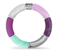 ICE Jewellery - Bella bracelet - Turquoise purple silver - Bracelet mode turquoise, violet et argenté pour femme (023557)