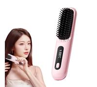 Bella Brush Pro, Bella Pro Blow Out Brush, Bella Pro Hair Straightener Brush, Bella Beauty Hair Brush (Pink)