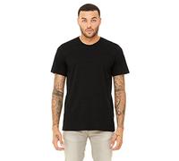 Bella + Canvas 3001C CN 3001 MEN GREENWICH FITD TEE BLACK HEATHER S