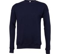 Bella + Canvas Adulte Unie Drop Epaule Sweat-shirt PC3872 (XS) (Bleu marine)