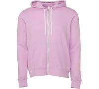 Bella + Canvas Adulte Unie Veste à capuche zippée PC3874 (S) (Lilas)