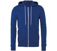 Bella Canvas Bella + Toile unisexe Polycotton polaire à capuche zippée 3739 - Co