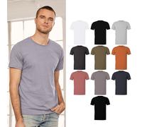 Bella Canvas Bella + Toile Unisexe Sueded Tee 3301 - Adultes coton manches court