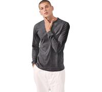Bella + Canvas - "CVC" T-shirt Homme/Femme Unie Manches Longues RW8463 (S) (Gris Foncé)
