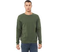 Bella + Canvas - Fllece avec épaules recouvertes pour homme/femme unie BC4756 (XL) (Vert militaire)