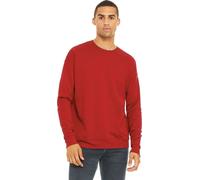 Bella + Canvas - Fllece avec épaules recouvertes pour homme/femme Unie BC4756 (XS) (Rouge Brique)