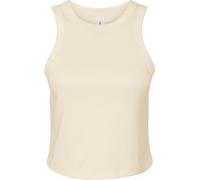 Bella + Canvas - Haut sans manches Col droit court pour femme PC7019 (XS) (Mélange naturel massif)