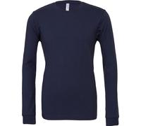 Bella + Canvas - Hommes/Femmes T-Shirt unie à manches longues PC3875 (XXL) (Navy Blue)