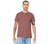 Bella Canvas Men's Jersey Short Sleeve Tee, Mauve, X-Large