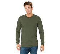 Bella + Canvas. Military Green. L. 3501. 00884913636866