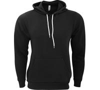 Bella + Canvas pull-over unie en polaire avec capuche BC1336 (2XL) (Noir)