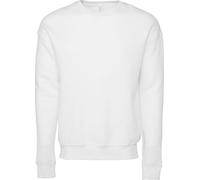 Bella + Canvas - Sweatshirt épaule recouverte pour homme/femme unie BC5063 (L) (DTG Blanc)
