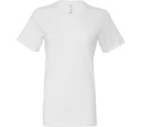 Bella + Canvas T-shirt Femme Jersey Manches Courtes BC4717 (XXL) (Blanc)