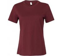 Bella + Canvas T-shirt femme Relaxed Jersey PC3876 (S) (Marron rouge)