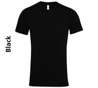 Bell Canvas Unisexe Jersey Ras Cou T-Shirt Décontracté Coton Uni T-Shirt Hommes
